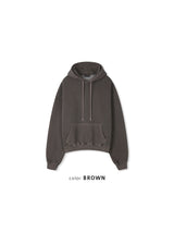 ピグメントクロップフーディ 6COLOR