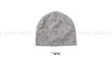 FLOWER WAFFLE BEANIE