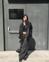 Classic leather jacket