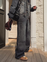 Theron Deep Washing Denim Pants