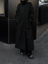 シティハイネックロングコート (2color)