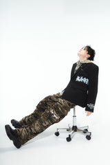 IKUTO X BLACKBLOND Camo Cargo Pants