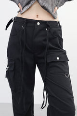 Milan cargo bootcut pants