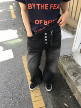 ジープボタンフライ カーブドパンツ 2C