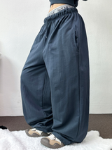 HIP PRINTING レタリングワイドパンツ 💟💙🩶4COLOR