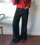 Tille Brushed Denim Bootcut Pants