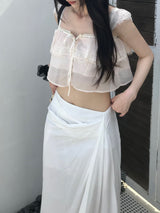 Elia Crop Blouse (one color)