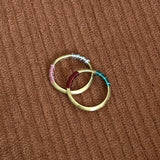 [CCNMADE] Matching Ring_Type02 (Pink+Silver)