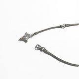 y2k Crystal Star Snake Chain Necklace
