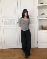 ネビオンフリルナイロンパンツ