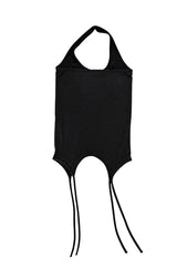 Juven Bodysuit Layered Halter Top