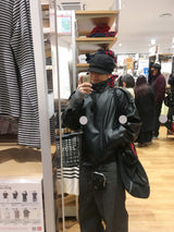 No.1623 ハイネックレザージャケット