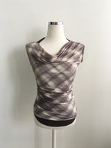 Check halter latyered T