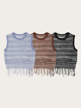 (W) Pringe Mix Knit (3color)