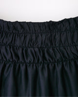 Norma satin skirt_navy