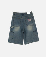 No.1227 patch denim bermuda SHORTS (3color)