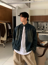 Wayne Biker China Denim Jacket