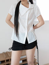 ブレイドタイスカート＆トップ (BLACK)