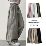 Roa Baslock Nylon Cargo Wide Pants