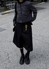 COLLARLESS CURVE JACKET