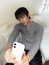 Berute Golji Half-zip Muscle Fit Knit