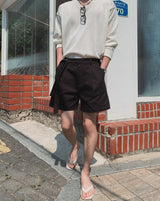 Maro Belted Half Pants
