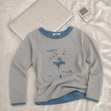 Shirring Long Sleeve T-shirt, Lude Slim Fit Long Sleeve (5 colors)