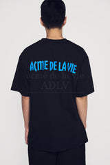 24FW FINGER-POINTING LETTERING BABY FACE SHORT SLEEVE T-SHIRT BLACK