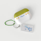 oab twinkle airpods case (olive)