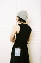 Twister Star Denim Wallet - Light Blue/Pink