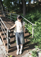 dots see-through t-shirts