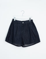 Cozy Nonfade Pintuck Back Banding Short Pants