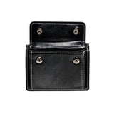 DOT Pocket 3-layer Half Wallet Coin Money Card Wallet black