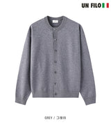 ウォッシャブル ラウンド カーディガン 9カラー