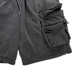 multi pigment bermuda pants