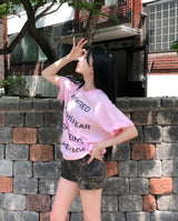 Fear Lettering Short Sleeve