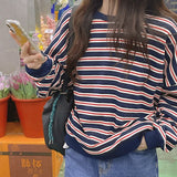 ストライプトレーニングTシャツ
