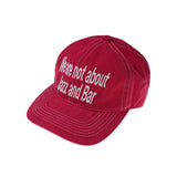 6 Panel Washed Logo Cap - WNJB (Washed Red)