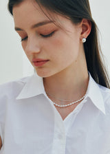 [925 silver] Un.silver.72 / boule necklace (silver)