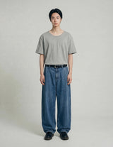 26SS★ ボーイクロップUネック半袖Tシャツ