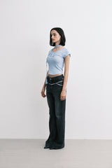 lace sc t (sky blue)