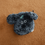PAPA.GO.PAPA Black Sesame Piz Poodle Pouch Keyring