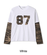 ロットカモレイヤードTシャツ