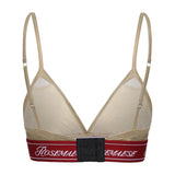 Cotton Triangle Bralette Set 