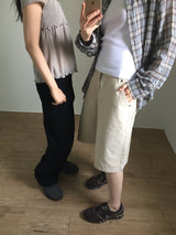 ピグメントコットンツイルパンツ (3color)