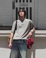 フルーヴベーシッククロップショートスリーブTシャツ