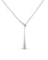 [Silver 925] Double Drop Necklace