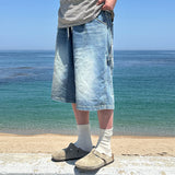 ブラッシュカーペンターバミューダデニムパンツ