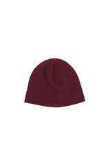 ROSE JACQUARD BEANIE #WINE