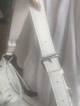 Cellander Pocket Tassel Shoulder Bag (white)